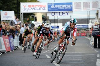 Adam Blythe on the front, Otley crit 2011