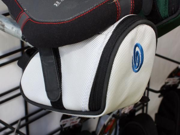 Timbuk2's saddle packs are made with the same durable Cordura fabric as many of its messenger bags.