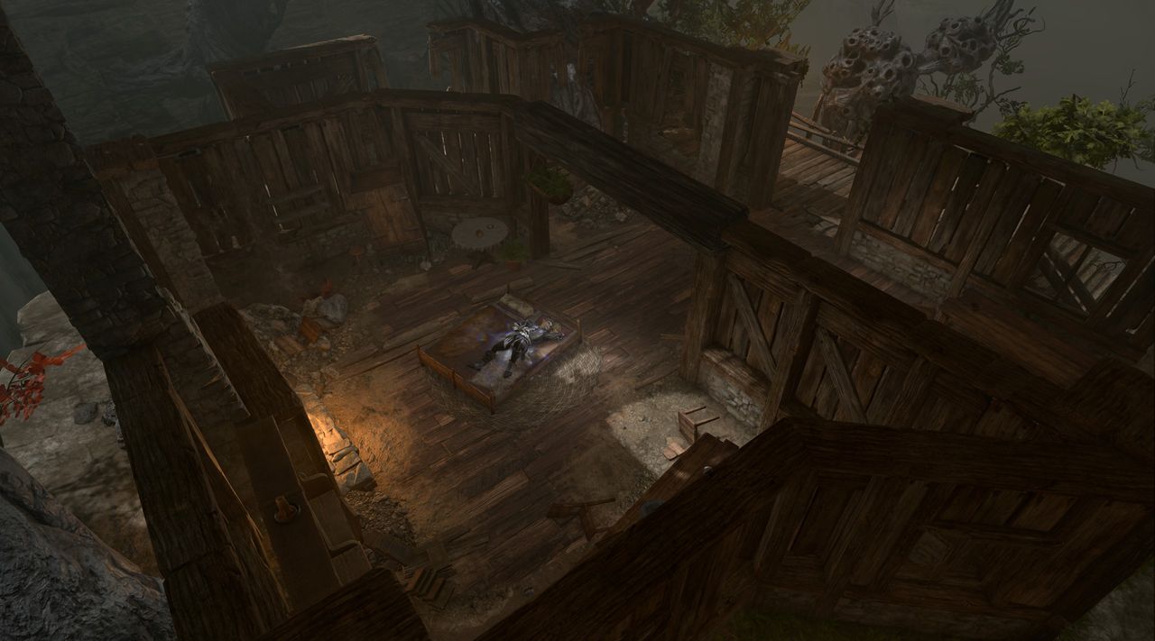 BG3 Shadow Cursed Lands campsite