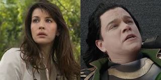 side-by-side of betty ross and fake loki