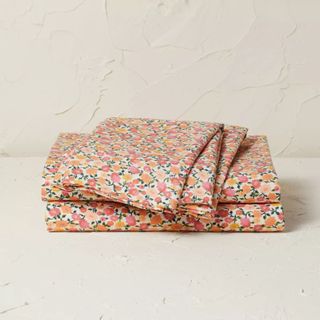 Printed Cotton Percale Sheet Set - Opalhouse™ designed with Jungalow™ (Floral) Full