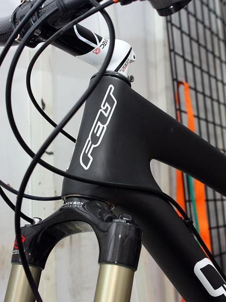 The Edict will mark Felt's first use of a tapered head tube.