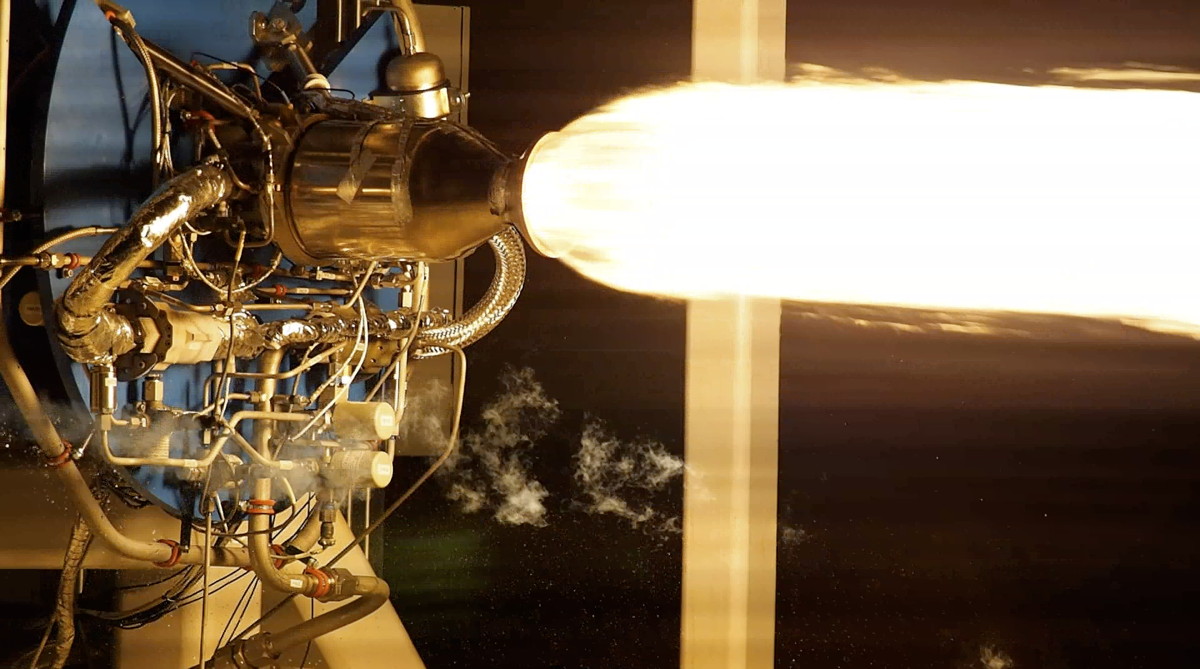 NewtonOne Rocket Motor Test Fire 