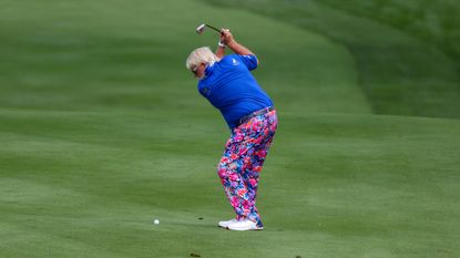 John Daly in colourful attire