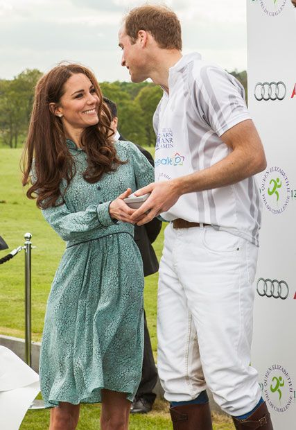 Kate Middleton and Prince William at the Audi Polo Challenge