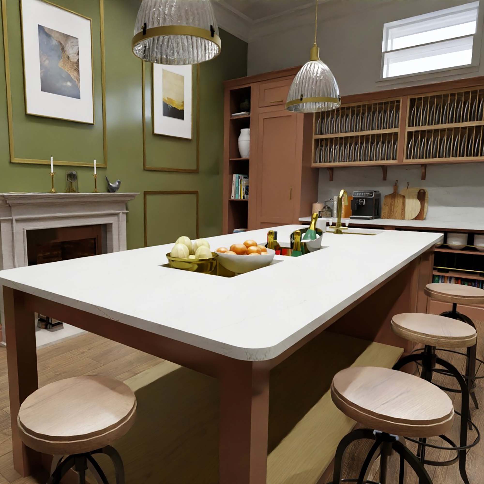 Howdens Traitors kitchen