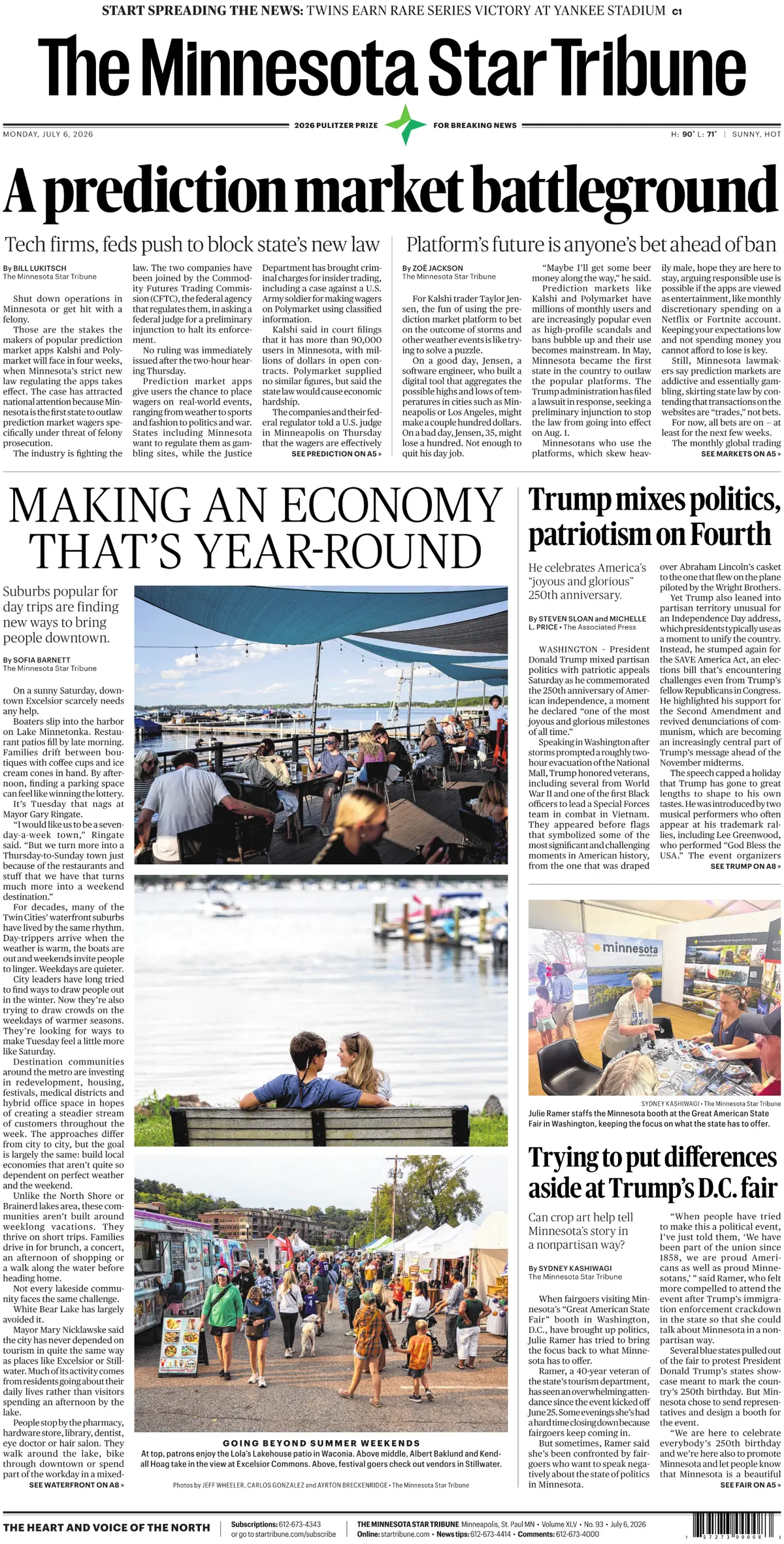 The Minnesota Star Tribune