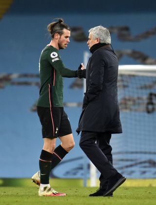 Jose Mourinho, right, thinks Real Madrid have the answers as to why Gareth Bale took so long to find his feet back at Spurs (Rui Vieira/PA)