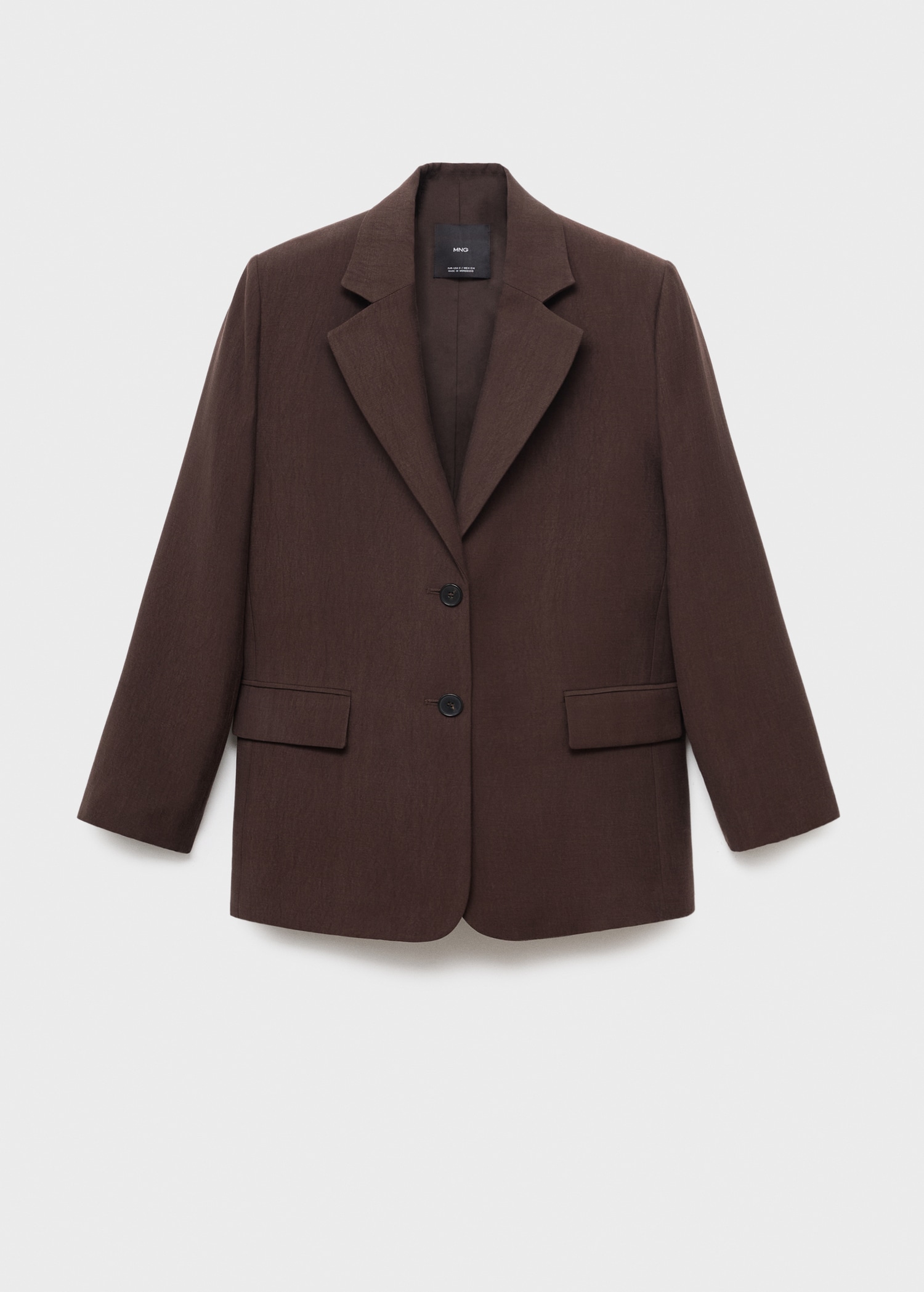 Lyocell Suit Jacket - Women | Mango Usa
