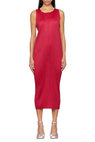 Pink New Colorful Basics 4 Maxi Dress