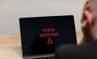 Virus infection on computer