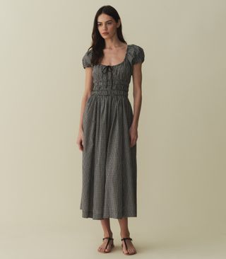 Quinn Dress -- La Maddalena Gingham