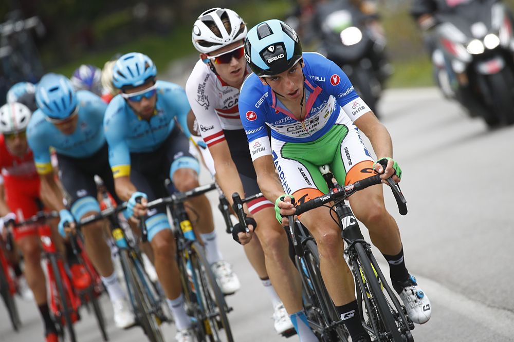 Giulio Ciccone (Bardiani - CSF) in the breakaway