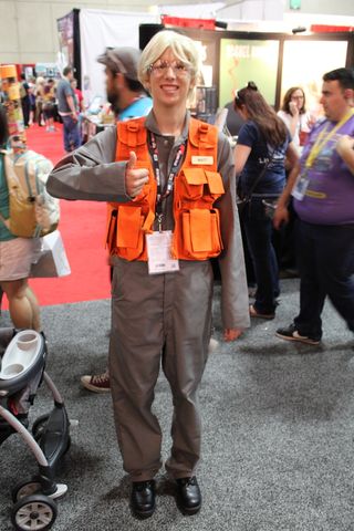 SDCC Costume thumbs up