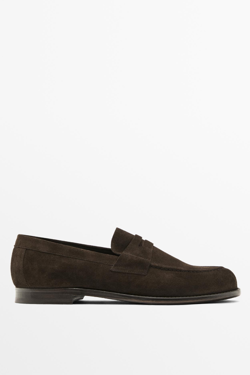 Split Leather Loafers
