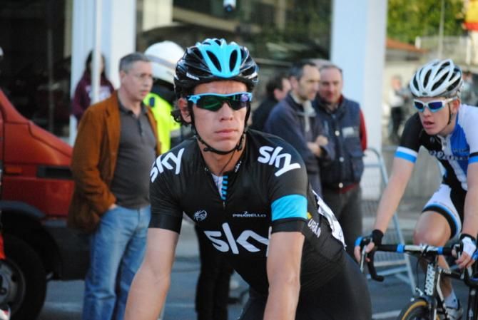 Rigoberto Uran (Sky) is at Catalunya to support his team leader Wiggins