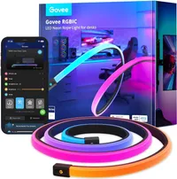 Govee RGBIC Gaming Neon Rope Lights:&nbsp;was $90 now $69 @ Amazon