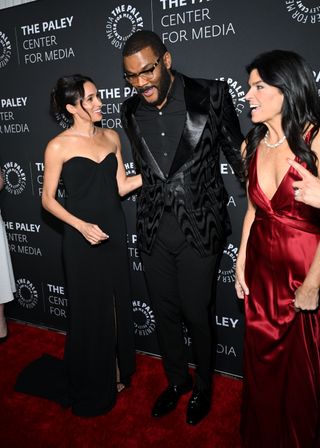 Meghan Markle and Tyler Perry at Perry's Paley Center gala