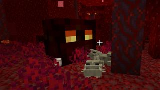 Minecraft frogs in the Nether