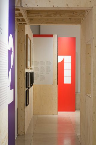 RIBA's Long Life, Low Energy exhibition and its wooden interior