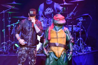 Vanilla Ice performs onstage during 80's Weekend #8 at Microsoft Theater on July 27, 2019 in Los Angeles, California
