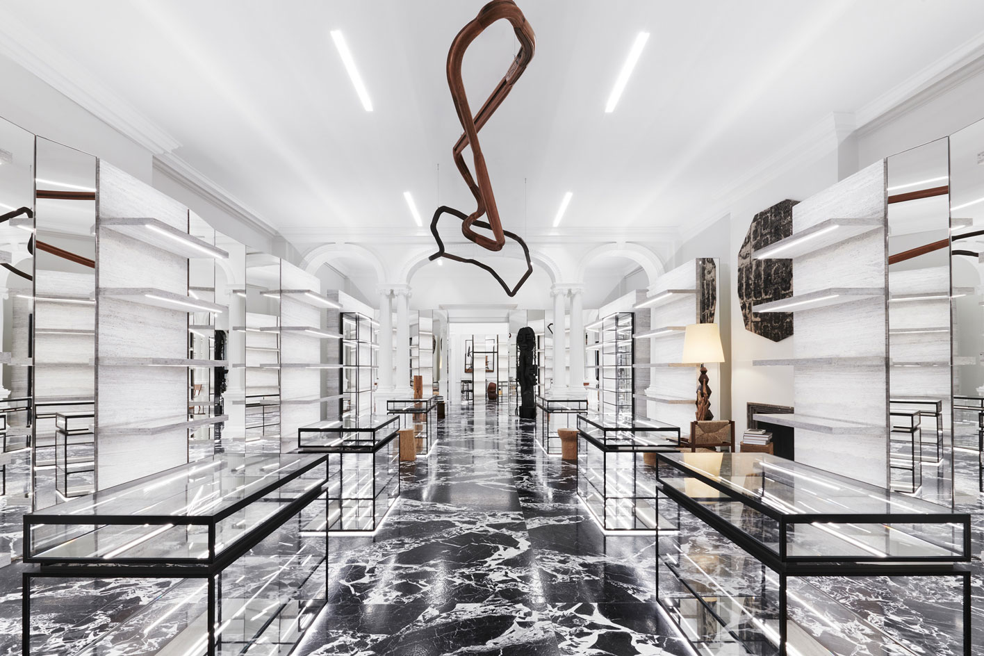 Hedi Slimane's New Vision for Celine Is on Full Display at the Brand's New  Parisian Store