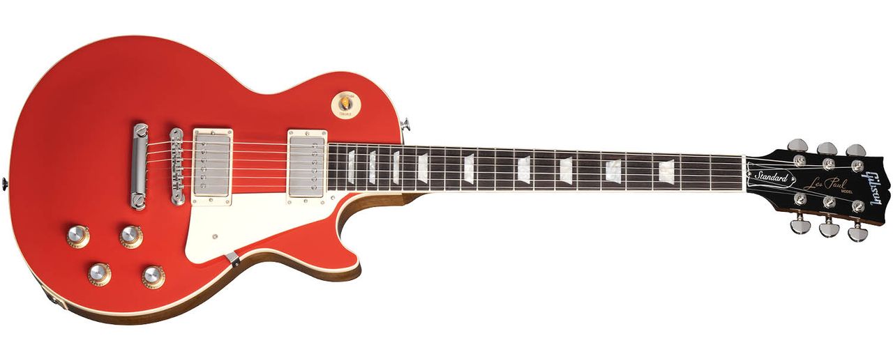 Gibson Custom Color Les Paul Standard 60s Plain Top Cardinal Red