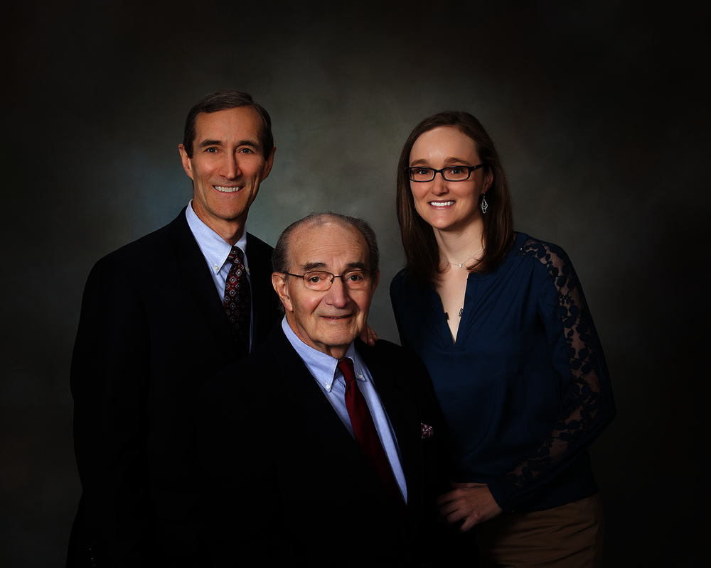 l to r: Robert Gessner, Richard (Dick) Gessner, Katherine Gessner