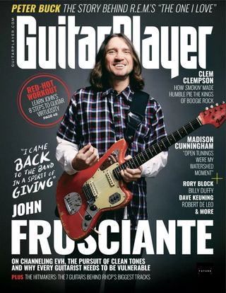 Guitar Player issue 728 featuring cover artist John Frusciante of Red Hot Chili Peppers