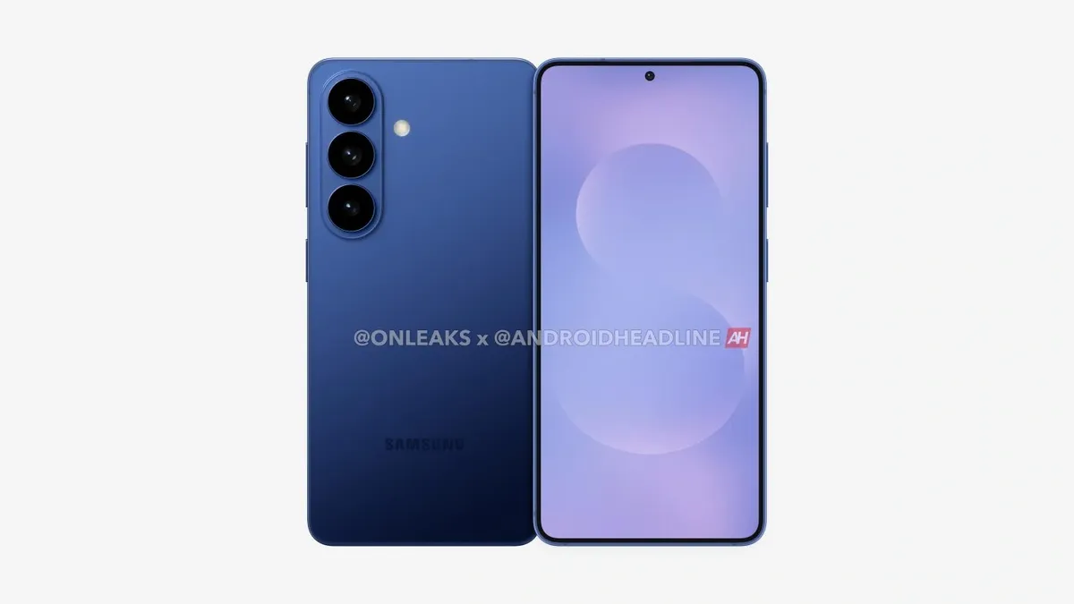 CAD renders of Galaxy S26 Pro leak showcasing a slimmer design