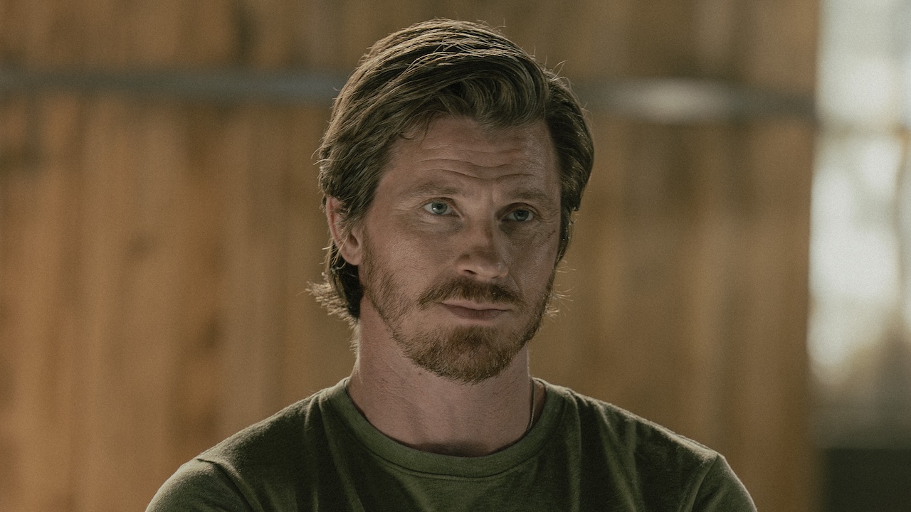 Close-up of Mitch&#039;s face in Tulsa King Season 3
