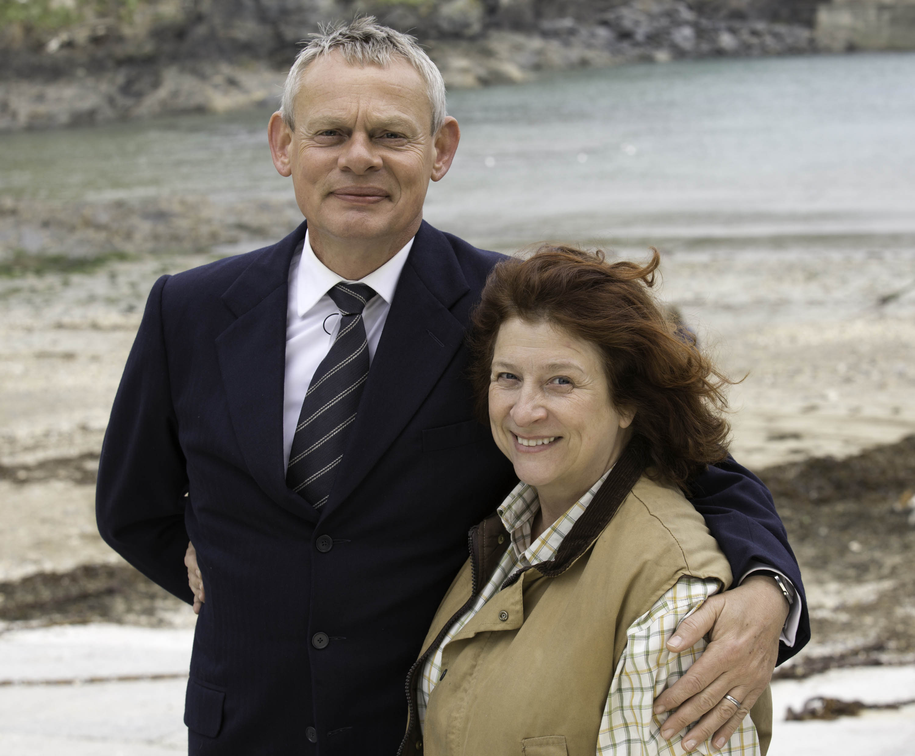 Martin Clunes reveals his hysterical reunion with Caroline Quentin on