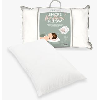 white anti snore pillow