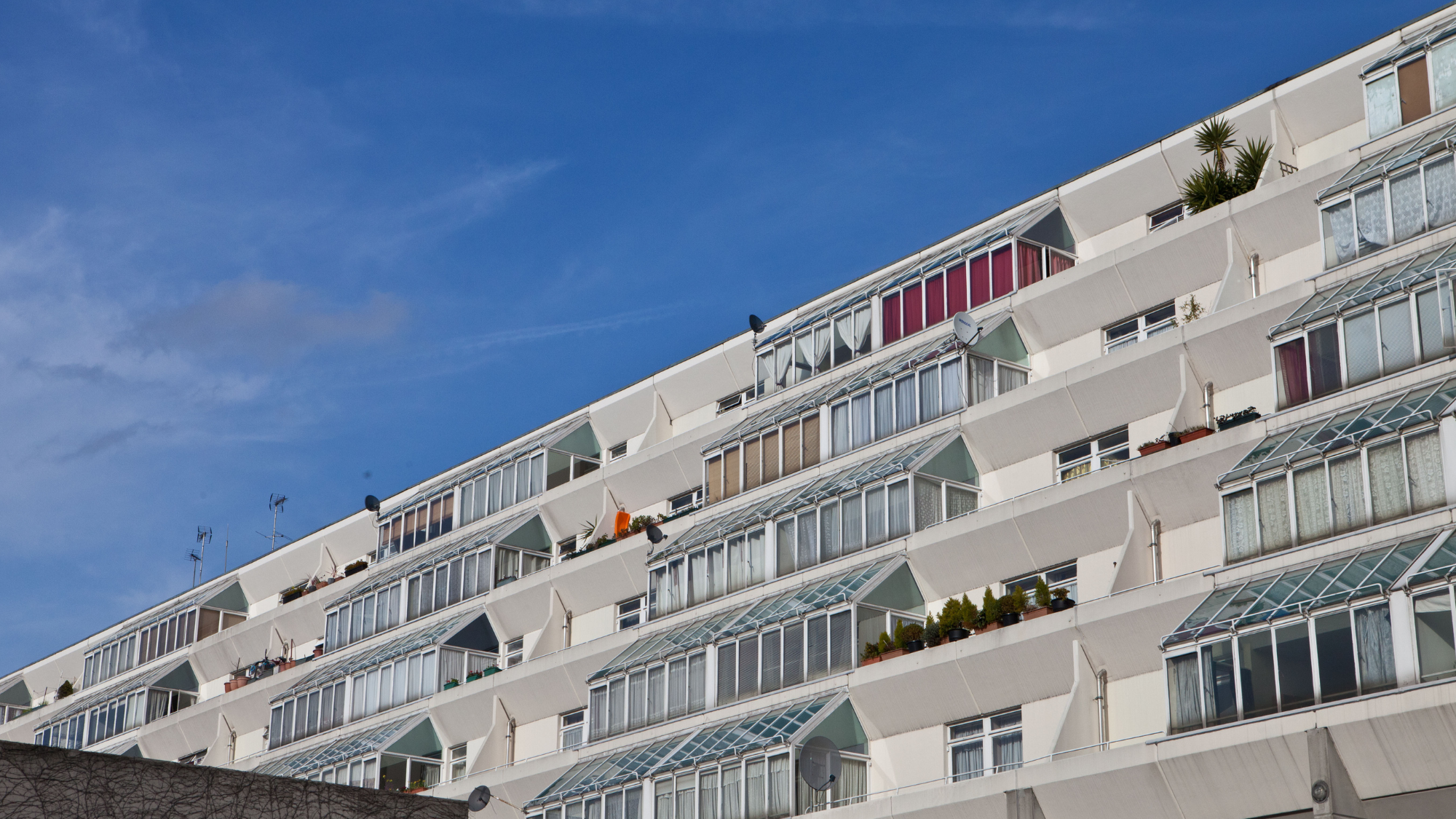 Brunswick Centre in London, exterior.