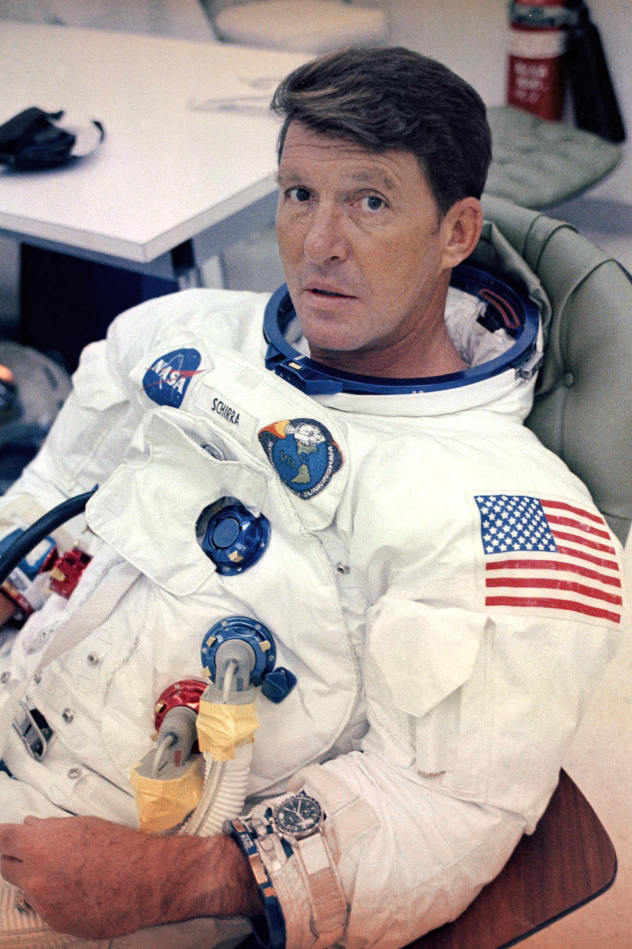NASA astronnaut Walter Schirra