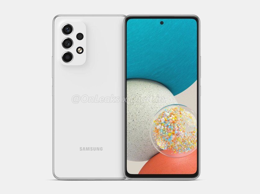 Samsung Galaxy A53 5g Cad Render