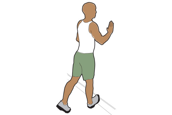 Calf stretch
