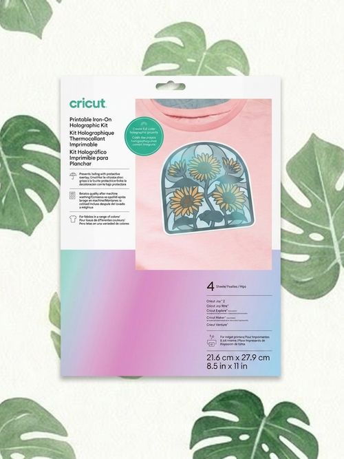 Printable Iron-On Holographic &ndash; 8.5 in X 11 in (4 Ct)