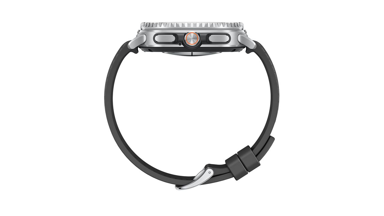 Samsung Galaxy Watch 8 Classic against white background
