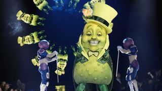 Pickle performs on The Masked Singer season 10