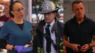 Goodwin from Chicago Med Season 10, Pascal from Chicago Fire Season 13, Voight from Chicago P.D. Season 12