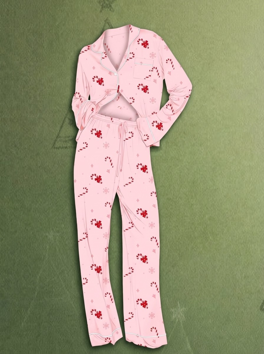 Ekouaer Women's Christmas Pajama Set