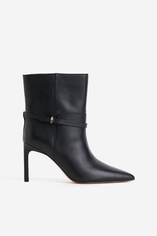 Ankle-High Leather Boots