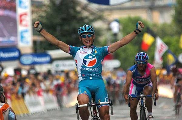 Pierrick Fedrigo (Bouygues) savours his win