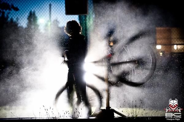 Bike washing glamour shots. Making tedious work seem exciting. Obsession Bikes has been working through the nights to get bikes ready for racers.