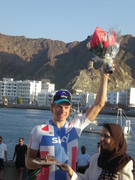 Edvald Boasson Hagen (Sky) claimed the win in the time trial