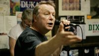 Gary Heffern of pioneering San Diego punk rock band from the late 1970s, and into the 1980s, shown during rehearsal in Chula Vista, California, January 16, 2009.