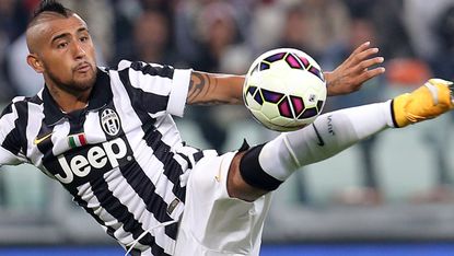 Juventus' midfielder Arturo Vidal 