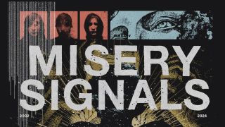 The poster for Misery Signals’ 2024 farewell tour