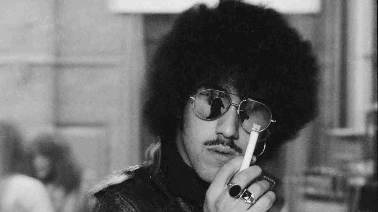 Thin Lizzy&amp;rsquo;s Phil Lynott posing for a photograph in the 1970s